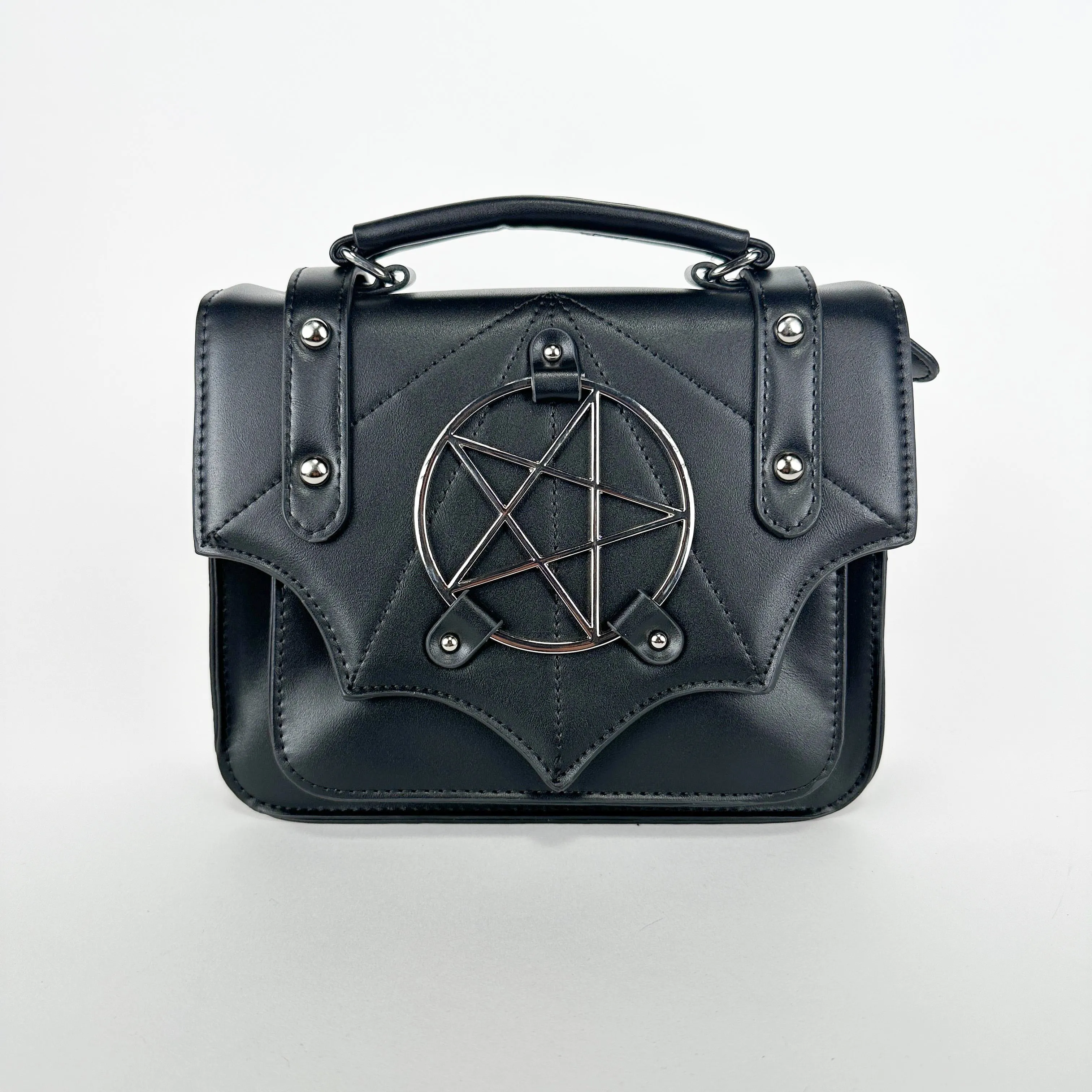Pentagram Spiderweb Mini Satchel