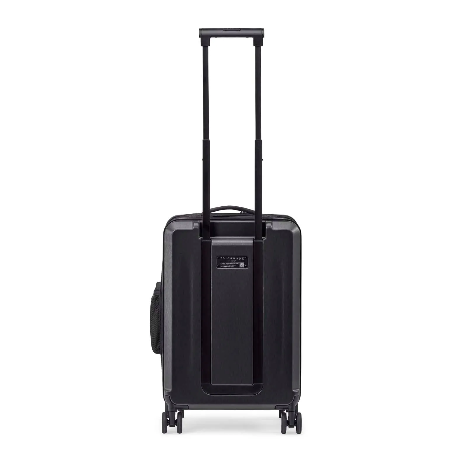 Senz° Foldaway Carry On Trolley | Pure Black
