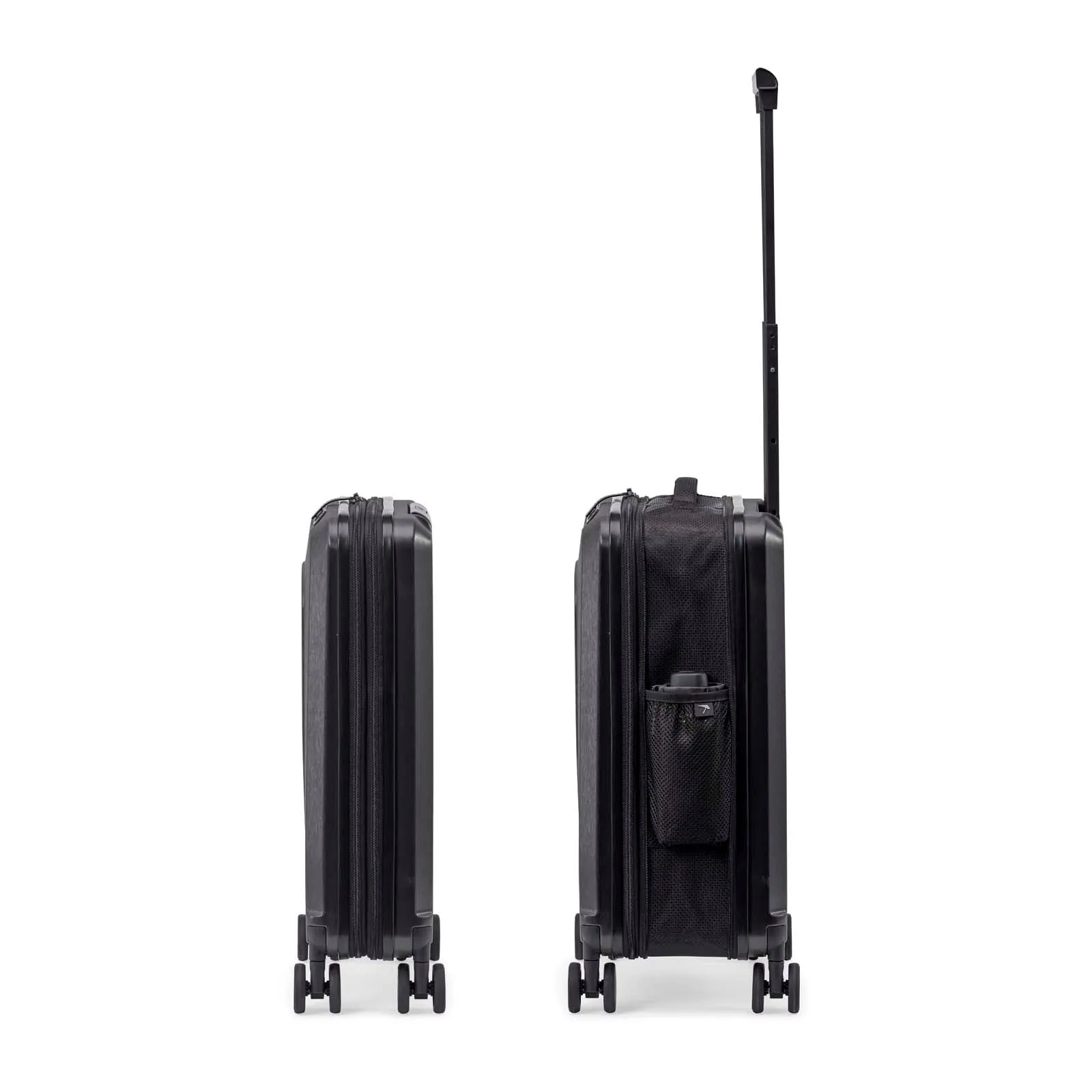 Senz° Foldaway Carry On Trolley | Pure Black