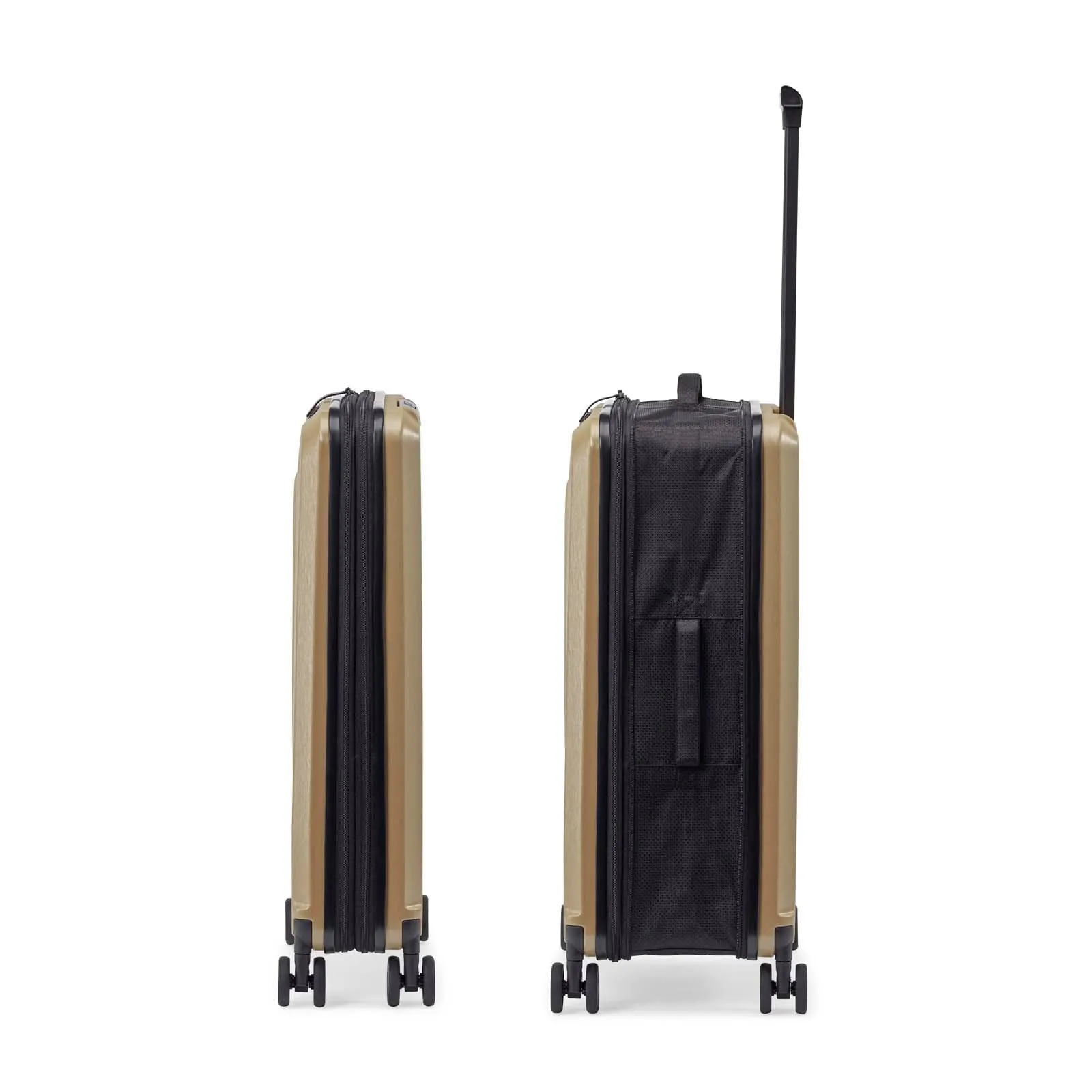 Senz° Foldaway Medium Check In Trolley | Champagne Brown