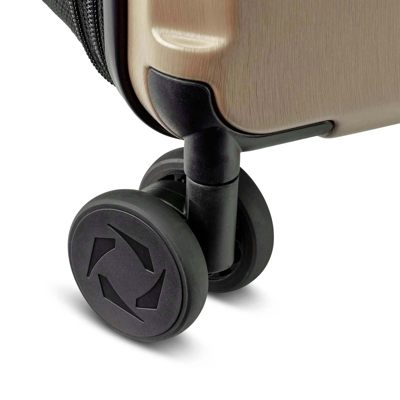 Senz° Foldaway Medium Check In Trolley | Champagne Brown