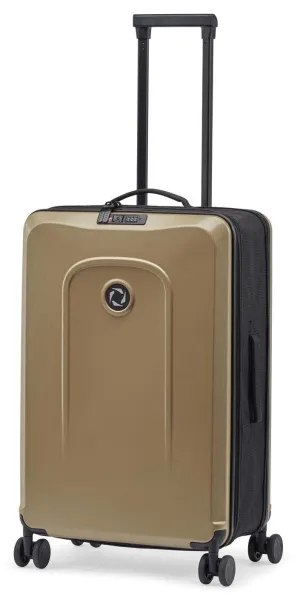 Senz° Foldaway Medium Check In Trolley | Champagne Brown