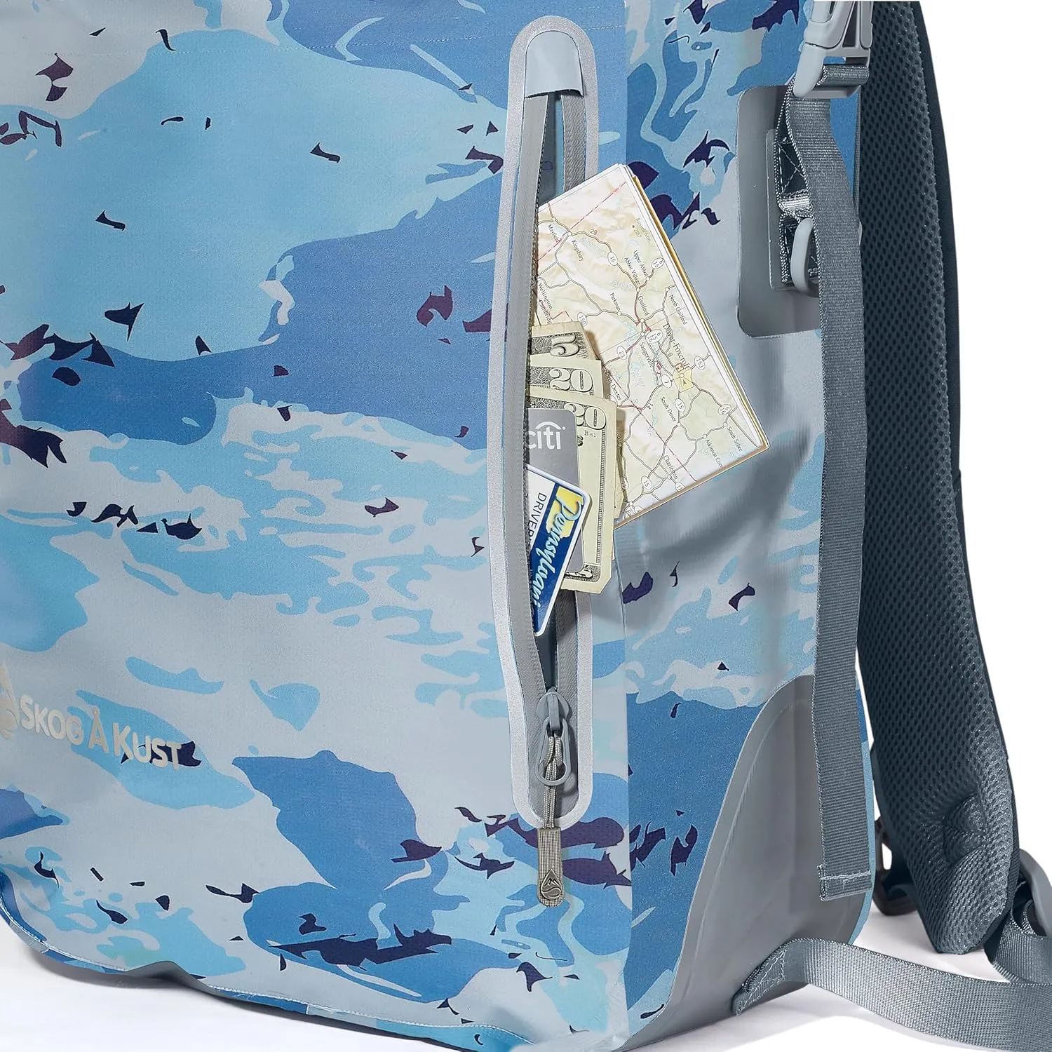 Skog  Kust BackSak Heavy Duty Waterproof Backpack - Gear Bag for Sports, Travel, & More - 25 & 35 Liter Sizes