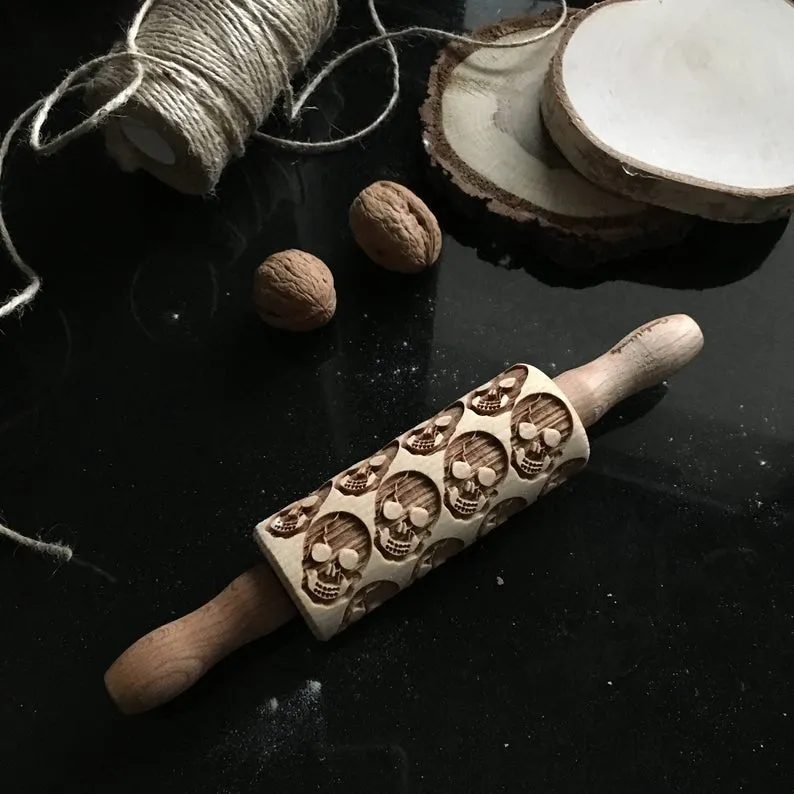 Skulls Kids Rolling Pin