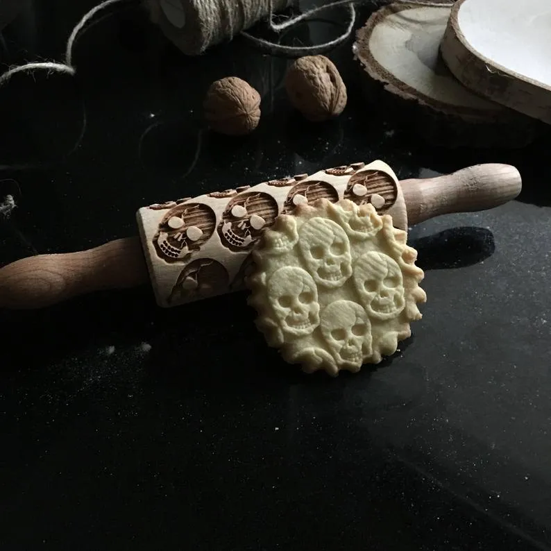 Skulls Kids Rolling Pin