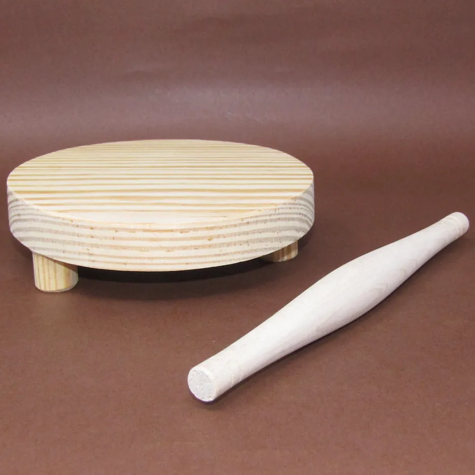 Wooden Chakla Belan Kitchen Toy