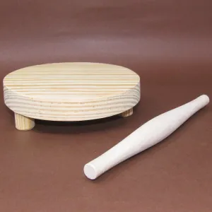 Wooden Chakla Belan Kitchen Toy